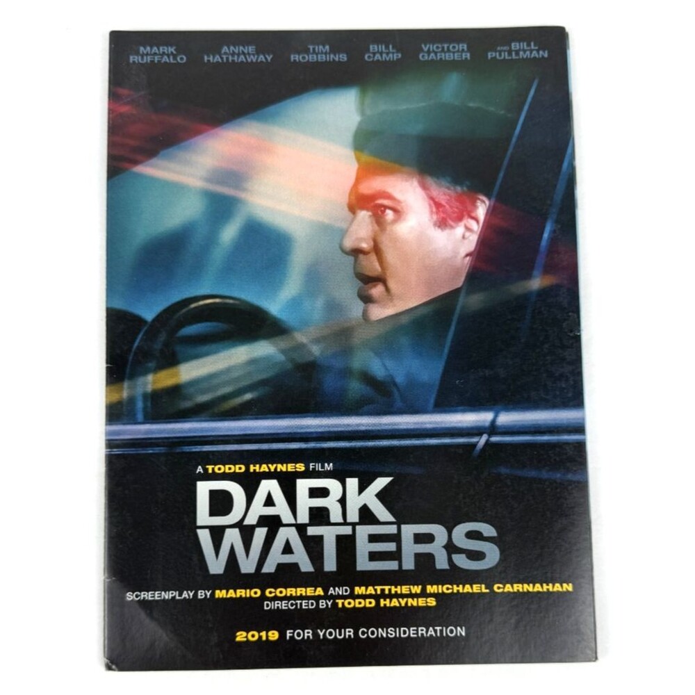 DARK WATERS For Your Consideration FYC DVD PROMO Screener 2020